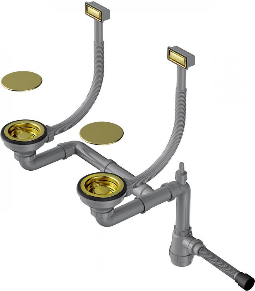 

Арматура для двухчашевых моек Omoikiri WK-2C-LG [4956497], WK-2C-LG