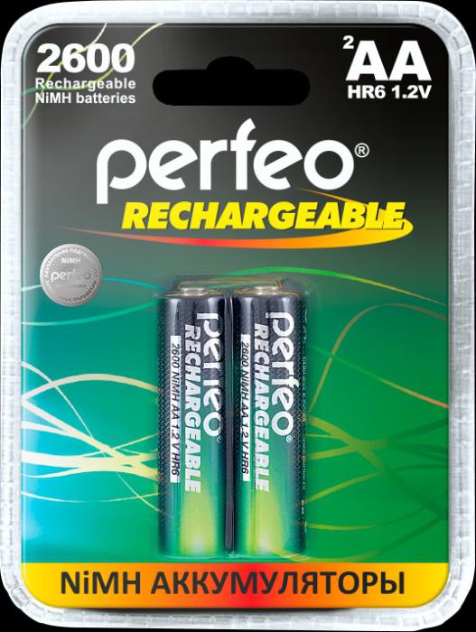 

Аккумуляторная батарейка Perfeo AA2600mAh/2BL [PF AA2600/2BL PL], AA2600mAh/2BL