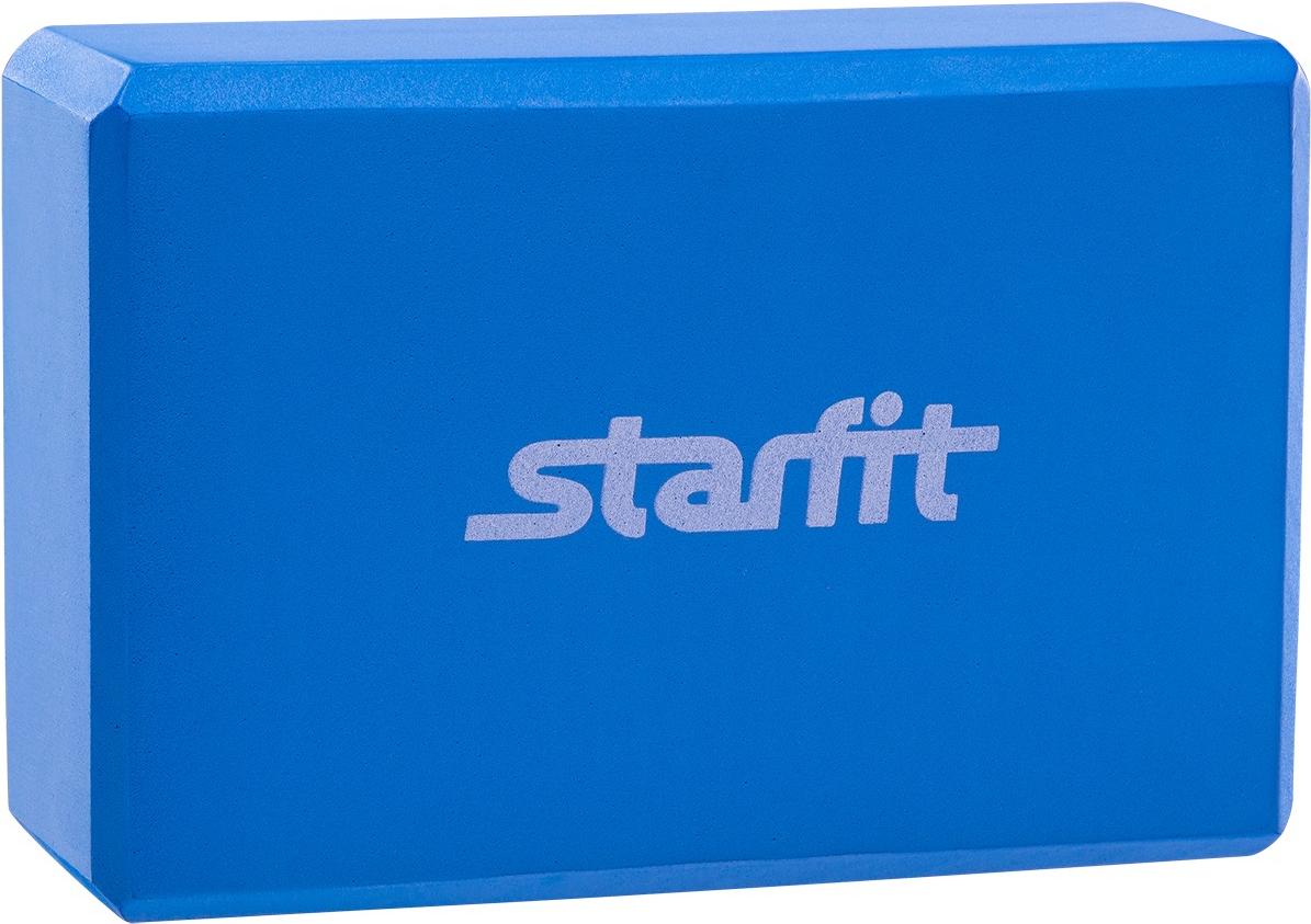 

Блок для йоги Starfit FA-101 синий, Блок для йоги Starfit FA-101 EVA синий