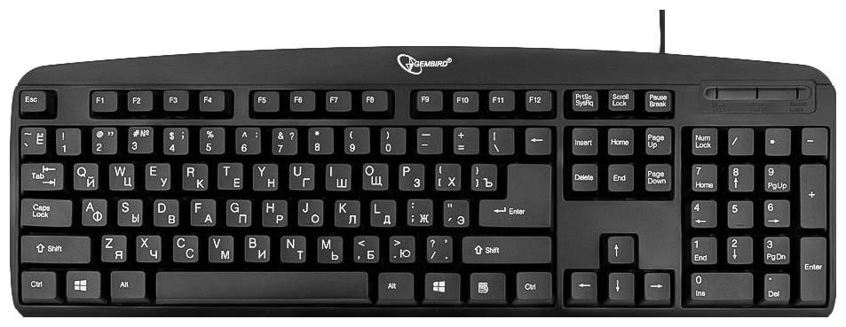 

Клавиатура Gembird KB-8350U-BL, KB-8350U-BL