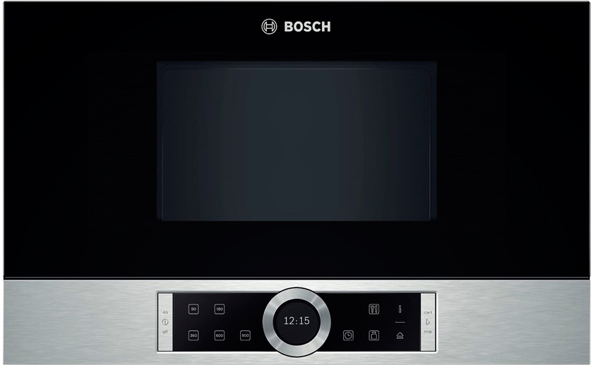 

Микроволновая печь Bosch BFR634GS1, Микроволновая печь Bosch BFR634GS1 черный/нержавеющая сталь