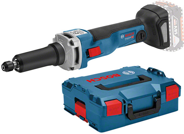 

Прямошлифовальная машина Bosch GGS 18V-23 LC в кейсе L-BOXX [0.601.229.100], Прямошлифовальная машина Bosch GGS 18V-23 LC Professional 0601229100 (без АКБ)