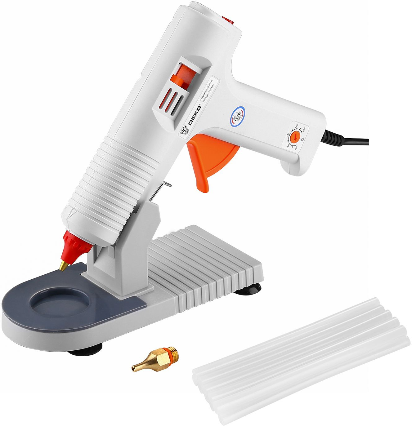 

Термоклеевой пистолет Deko DKGG150 SET4 [063-4974], Термоклеевой пистолет Deko DKGG150 Set 4