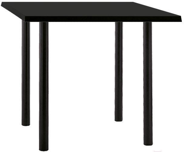 

Стол обеденный Nowy Styl Kaja 80x80 черный, Kaja 80x80