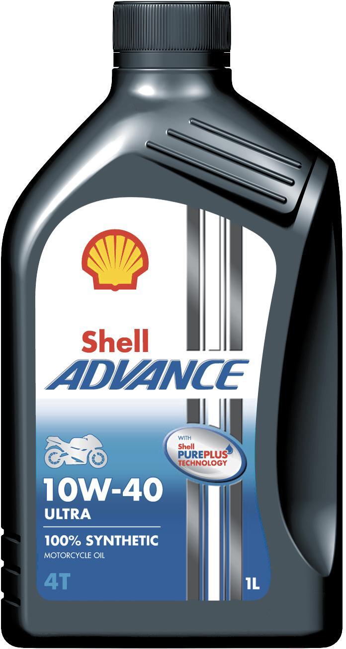 

Моторное масло Shell ADVANCE 4T ULTRA 10W-40 1л (550053785)