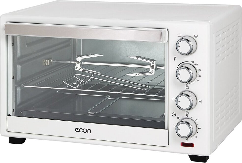 

Мини-печь (ростер) ECON ECO-G3801MO White, Мини-печь Econ ECO-G3801MO