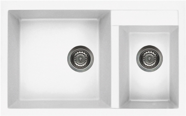 

Кухонная мойка Elleci Quadra 440 K96 White, Кухонная мойка Elleci Quadra 440 White K96