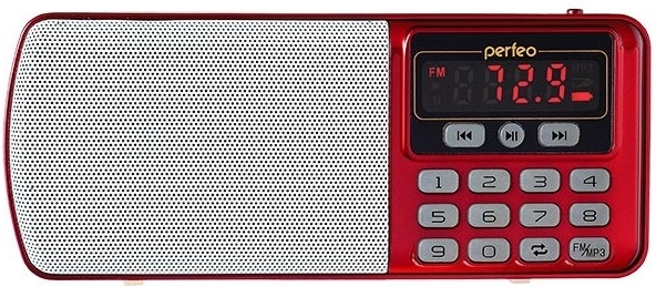 

Радиоприемник Perfeo ЕГЕРЬ FM+ красный [i120-RED], Радиоприемник Perfeo ЕГЕРЬ FM+ i120-RED красный