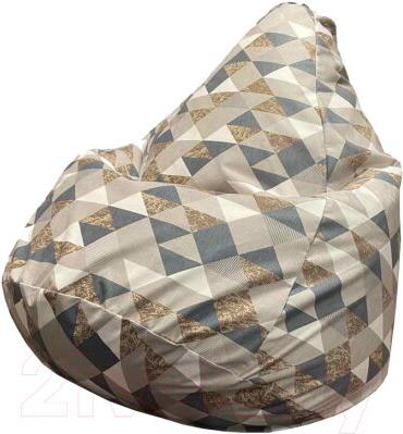 

Бескаркасное кресло Flagman Груша Макси Zigzag blooks 105 [Г2.5-192], Груша Макси