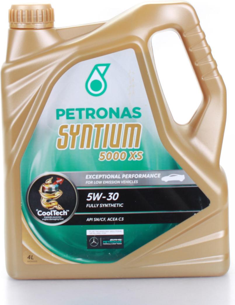 

Моторное масло Petronas Syntium Syntium 5000 XS 5W30 / 18144019 (4л), Syntium 5000 XS 5W30 4л