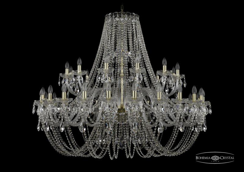 

Подвесная люстра Bohemia Ivele Crystal 1406/24+12/530/G