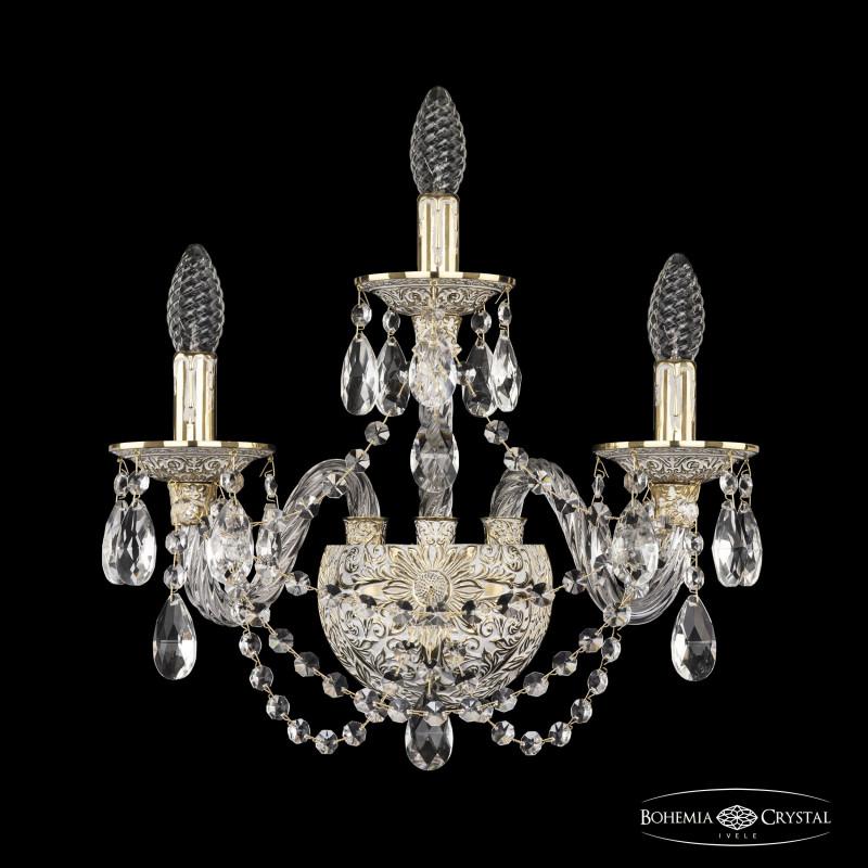 

Бра Bohemia Ivele Crystal хрустальная [16106B/2+1/165 GW], хрустальная