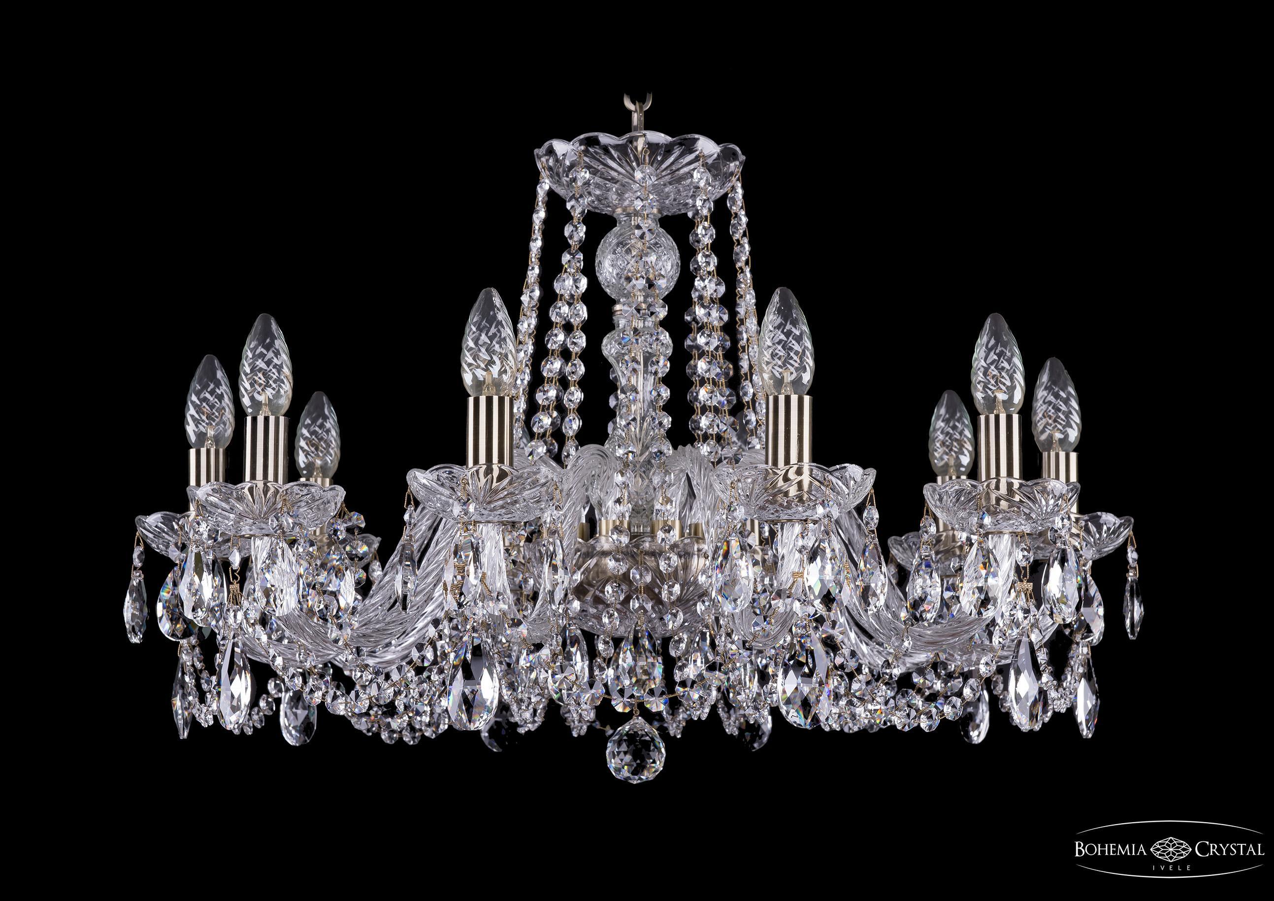 

Подвесная люстра Bohemia Ivele Crystal 1402/10/240/Pa