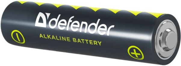 

Батарейка Defender Alkaline AAA 1.5V LR03-4F 4PCS [56001], Батарейка Defender Alkaline AAA 1.5V LR03-4F 4PCS 56001