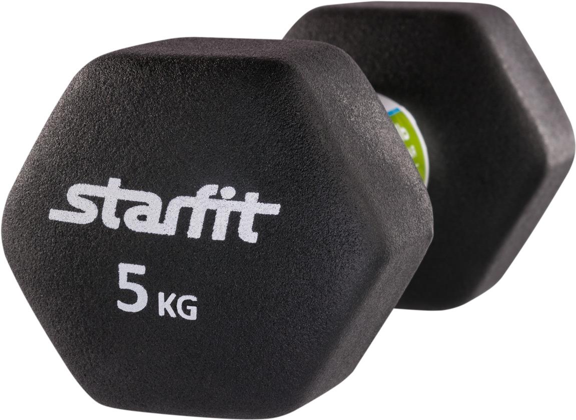 

Гантель Starfit DB-201 5 кг пара черный