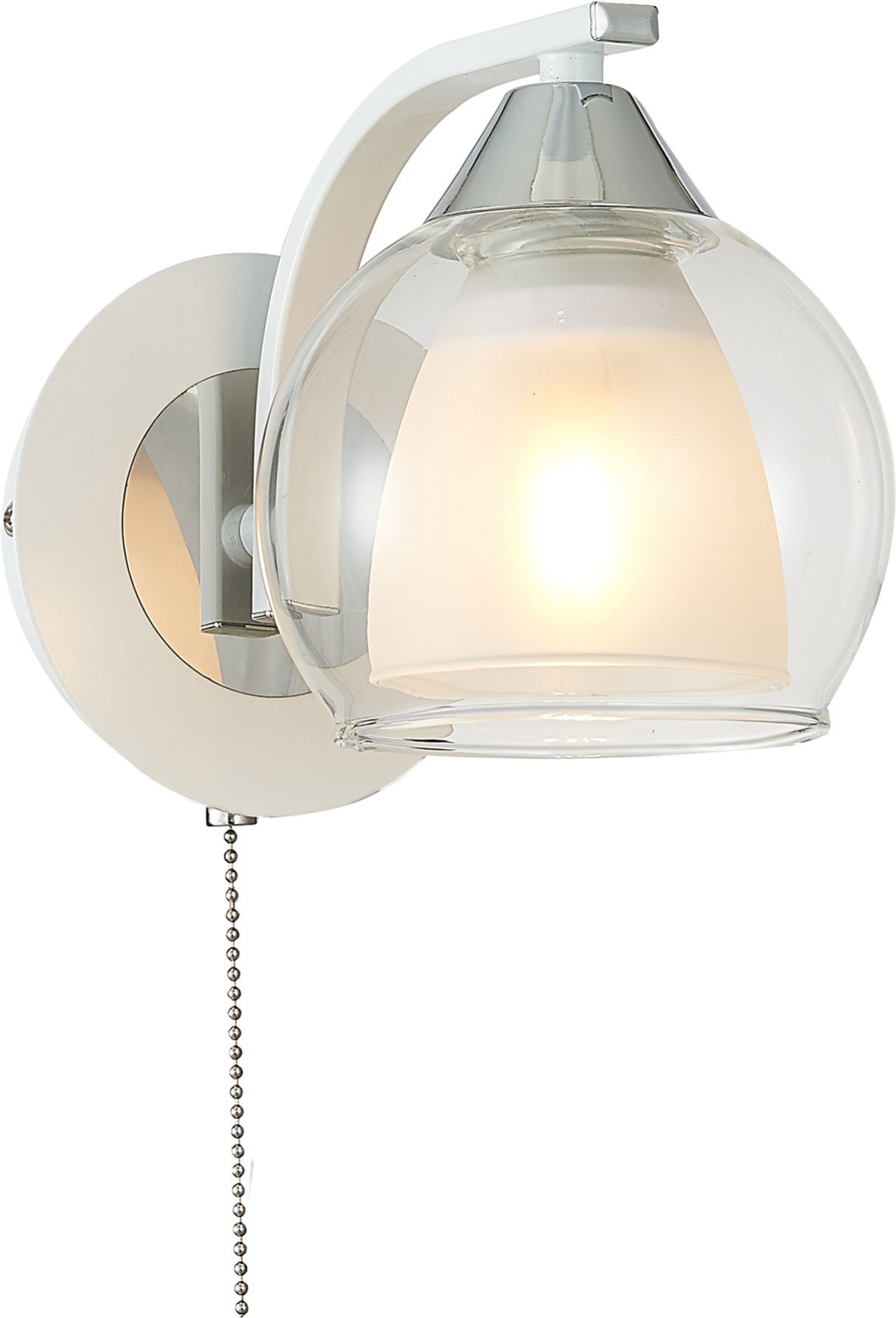 

Бра Citilux Кристи Белый+Хром Св-к [CL152310], Бра Citilux Кристи CL152310 Белый+Хром Св-к