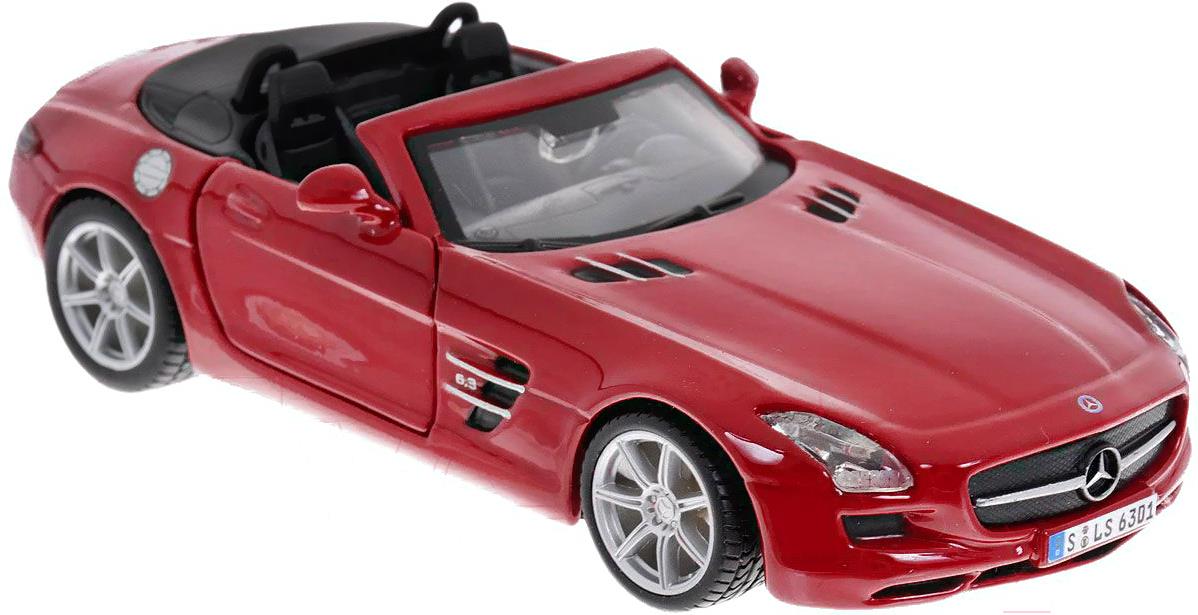 

Масштабная модель автомобиля Bburago Мерседес Бенц SLS AMG красный [18-43035], Мерседес Бенц SLS AMG