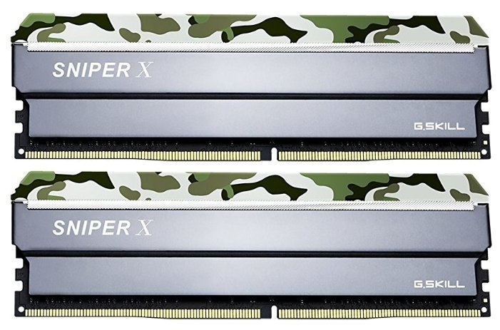 

Оперативная память G.Skill DDR4 SNIPER X 32GB 3200MHz, DDR4 SNIPER X 32GB 3200MHz