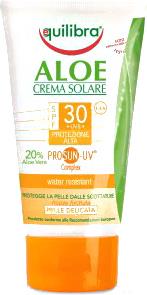 

Крем солнцезащитный Equilibra Aloe с комплексом Prosun-UV SPF30 150мл, Aloe с комплексом Prosun-UV SPF30 150мл