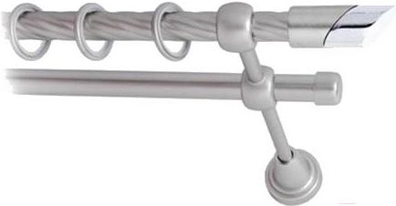 

Карниз Lm Decor Луна 056 2р витой 3м сатин, Луна 056 2р витой 16мм 3.0м