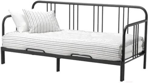 

Кушетка с 2 матрасами Ikea Фиресдаль черный [592.792.98], ФИРЕСДАЛЬ с 2 матрасами