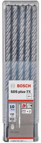 

Бур Bosch 2.608.576.197, Бур Bosch 10х150х215 мм SDS-plus 7X 2.608.576.197