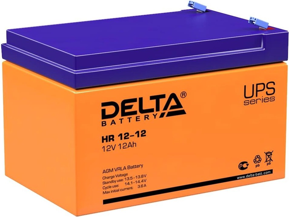 

Аккумулятор для ИБП Delta HR 12-12