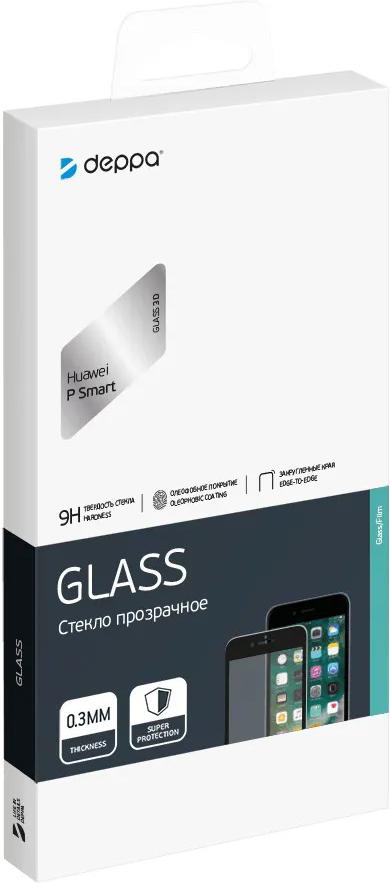 

Защитное стекло Deppa Для Huawei P Smart белый [62485], Для Huawei P Smart
