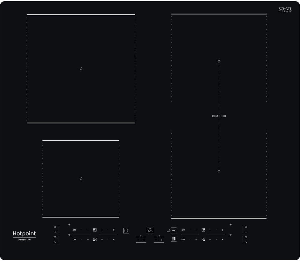 

Варочная панель Hotpoint-Ariston HB 4860B NE черный [869991577030], Варочная панель Hotpoint-Ariston HB 4860B NE 869991577030 черный