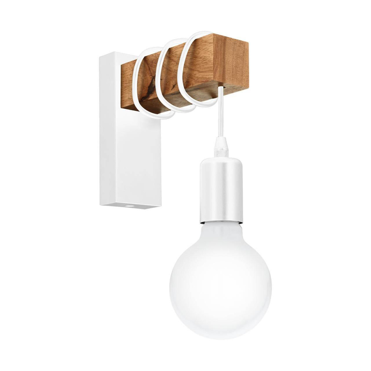 

Бра EGLO Бра TOWNSHEND, 1х60W (E27), L65, A185, H215, сталь, белый/дерево, коричневый [33162], Бра TOWNSHEND, 1х60W (E27), L65, A185, H215, сталь, белый/дерево, коричневый