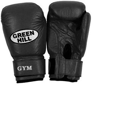 

Боксерские перчатки Green Hill GYM BGG-2018 12 Oz черный, GYM BGG-2018 12oz