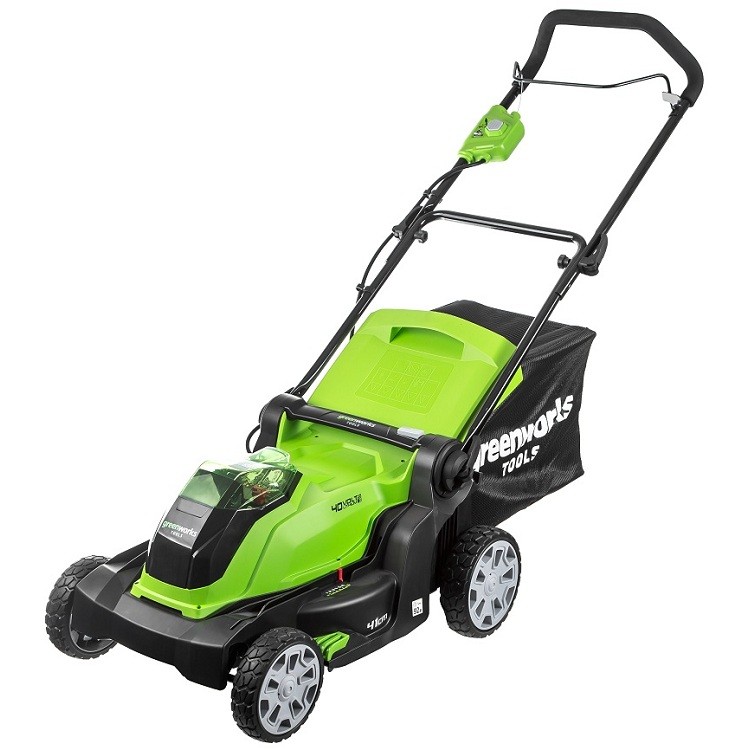 

Газонокосилка аккумуляторная Greenworks G40LM40, G40LM40
