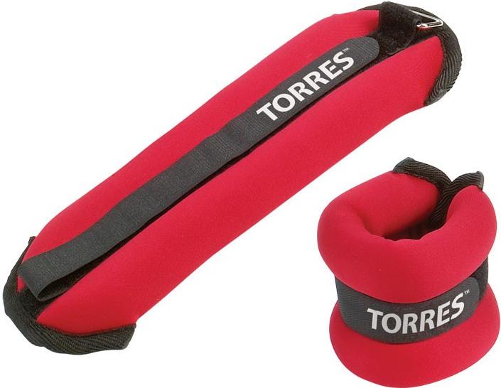 

Комплект утяжелителей Torres 2шт х1 кг [PL110182], Универсальные 2 кг (2х1 кг.)