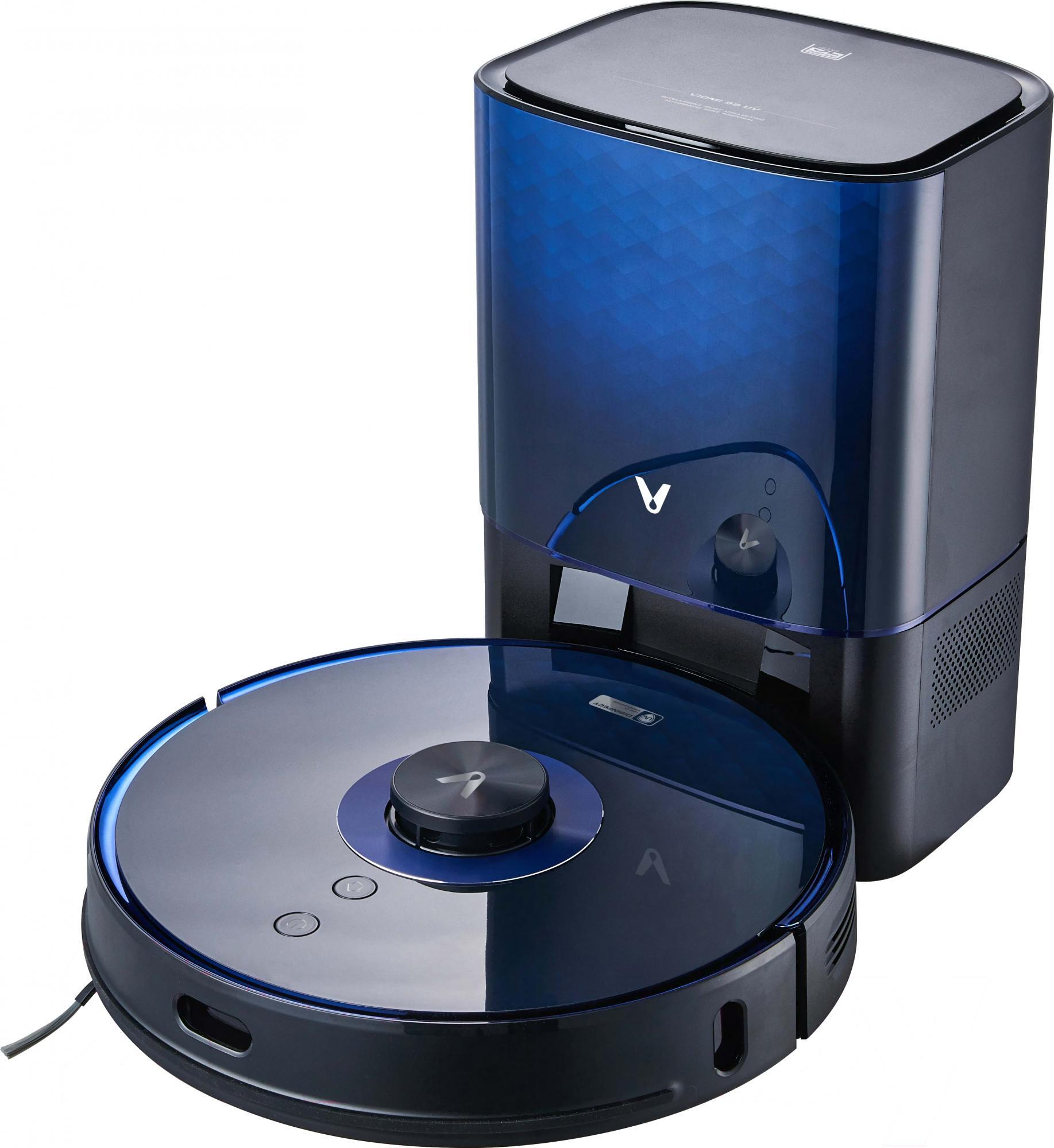 

Робот-пылесос Viomi Vacuum cleaning Robot S9 UV Black [V-RVCLMD28C], Робот-пылесос Viomi Alpha UV S9 V-RVCLMD28C (черный)