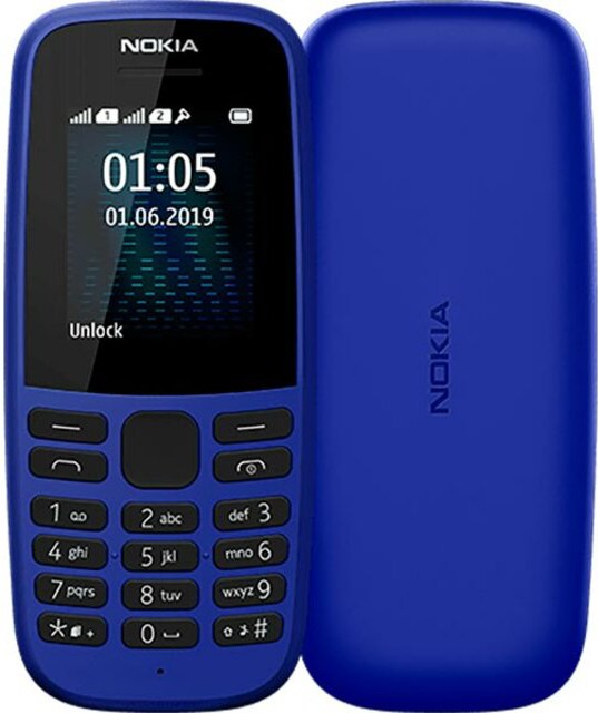 

Мобильный телефон Nokia 105 TA-1174 DS Blue [16KIGL01A01], Мобильный телефон Nokia 105 (2019) TA-1174 (синий)