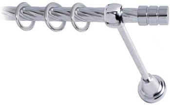

Карниз Lm Decor Цилиндр 088 1р витой 1.8м хром, Карниз Lm Decor Цилиндр 088 1р витой 16мм 1.8м хром