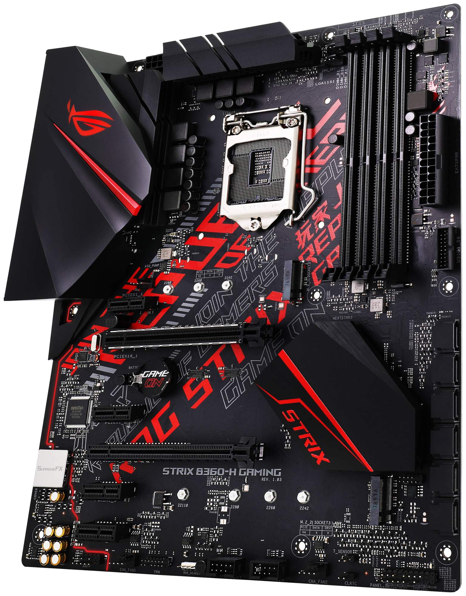 

Материнская плата ASUS ROG Strix B360-H Gaming, ROG Strix B360-H Gaming