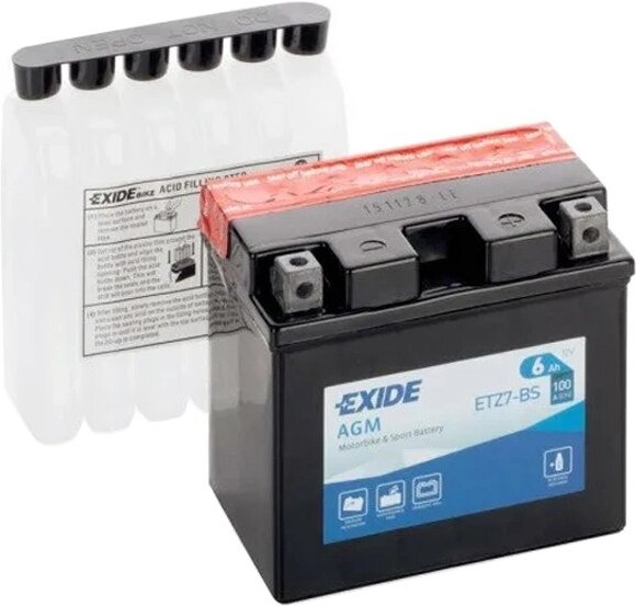 

Аккумулятор Exide Bike Maintenance Free ETZ7-BS 6 А/ч