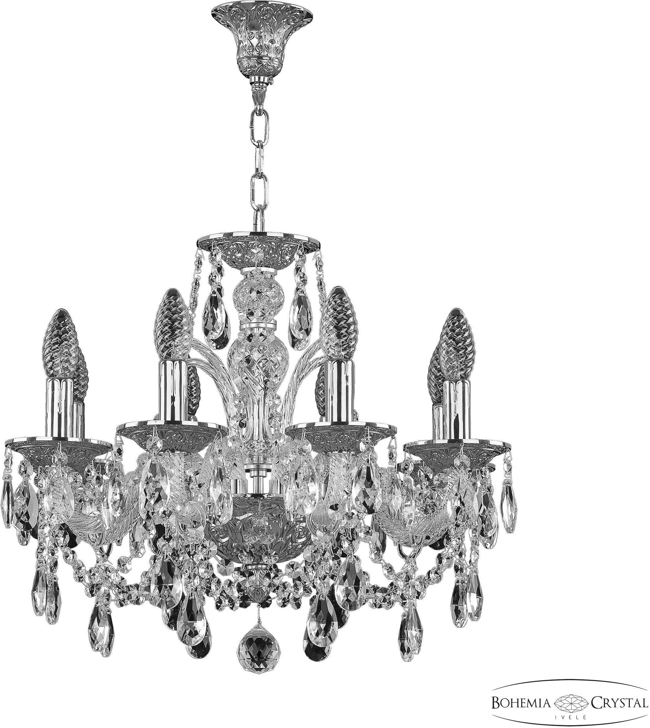 

Подвесная люстра Bohemia Ivele Crystal 1605/8/141 Ni