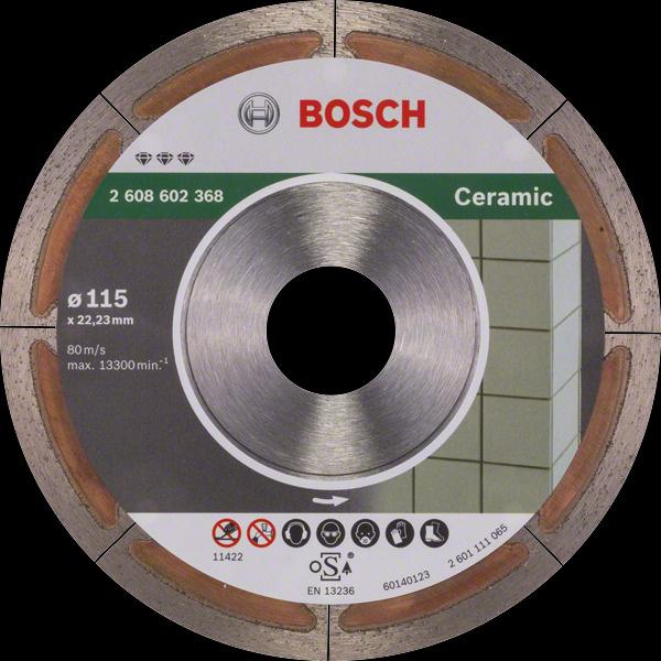 

Алмазный диск Bosch 2.608.602.368, 115 Best for Ceramic