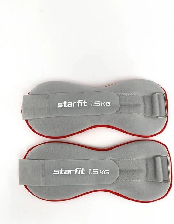 

Утяжелитель Starfit WT-501 1,5 кг красный/серый