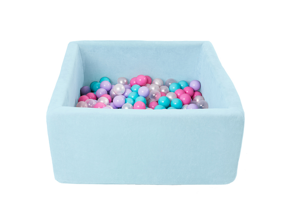 

Игровой сухой бассейн Romana Airpool Box ДМФ-МК-02.55 100 шаров голубой, Airpool Box ДМФ-МК-02.55 100 шаров
