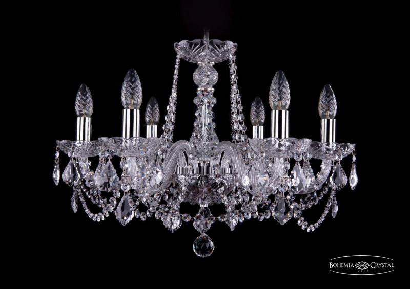 

Подвесная люстра Bohemia Ivele Crystal 1402/6/195/Ni/Leafs