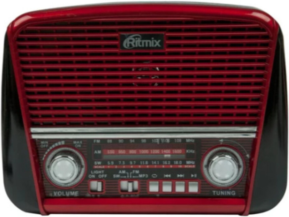 

Радиоприемник Ritmix RPR-050 (красный), Радиоприемник Ritmix RPR-050 красный