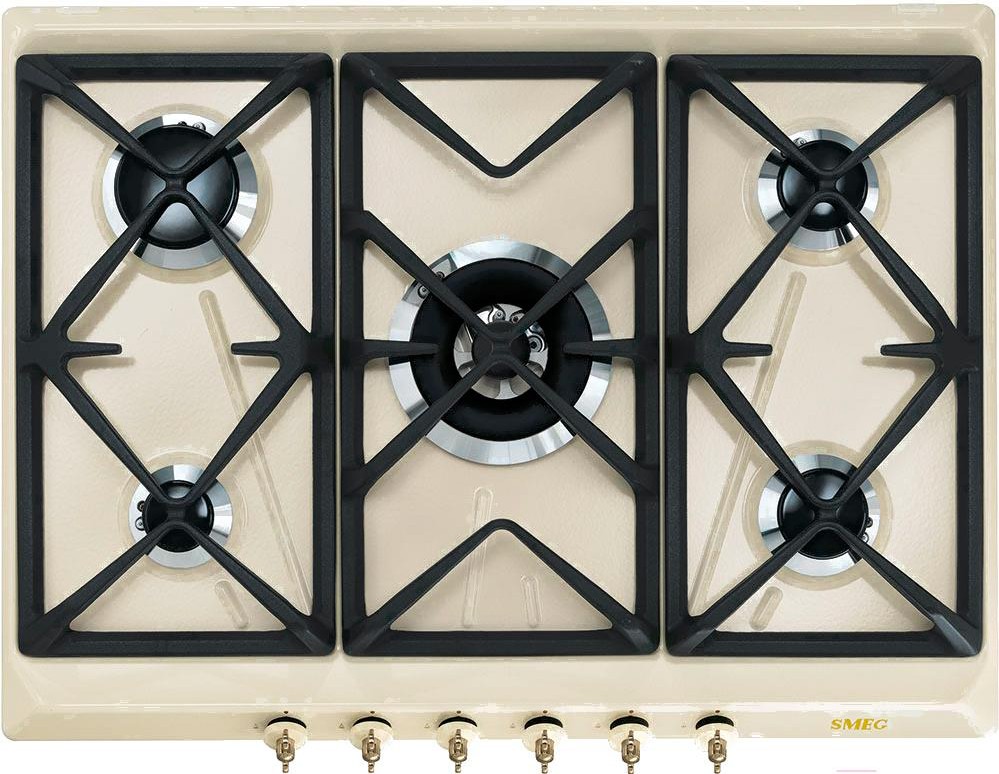 

Варочная панель Smeg SRV876POGH, Варочная панель Smeg SRV876POGH Cream