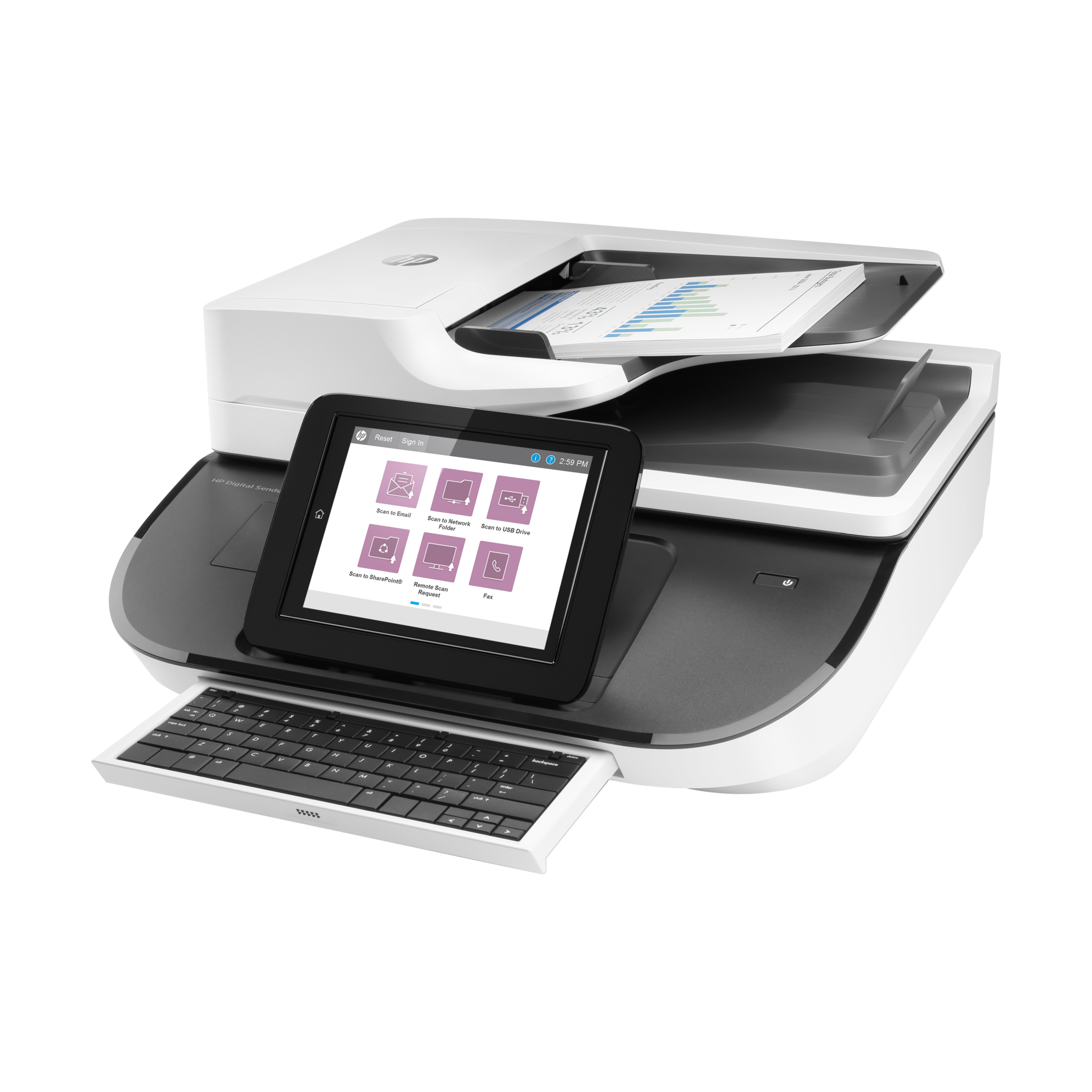 

Сканер HP Digital Sender Flow 8500 Fn2, Сканер HP Digital Sender Flow 8500 fn2 (L2762A)