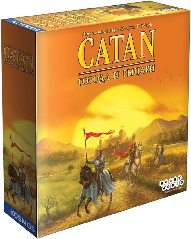 

Настольная игра Мир Хобби Колонизаторы. Города и рыцари (4-е рус. изд., CATAN), Колонизаторы. Города и рыцари (4-е рус. изд., CATAN)