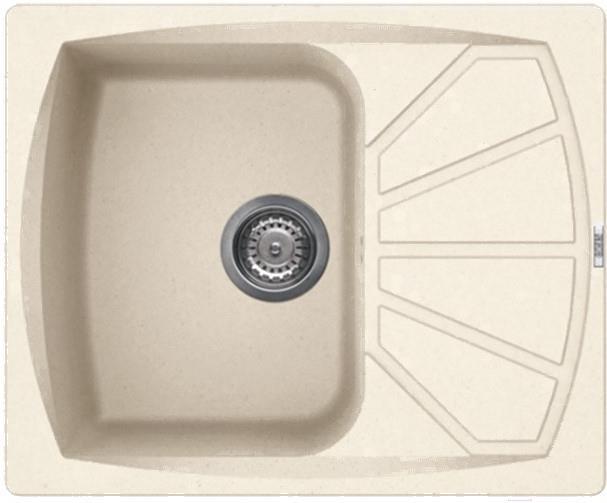 

Кухонная мойка Elleci Living 125 G62 Bianco Antico [LGL12562], Кухонная мойка Elleci Living 125 Bianco Antico 62