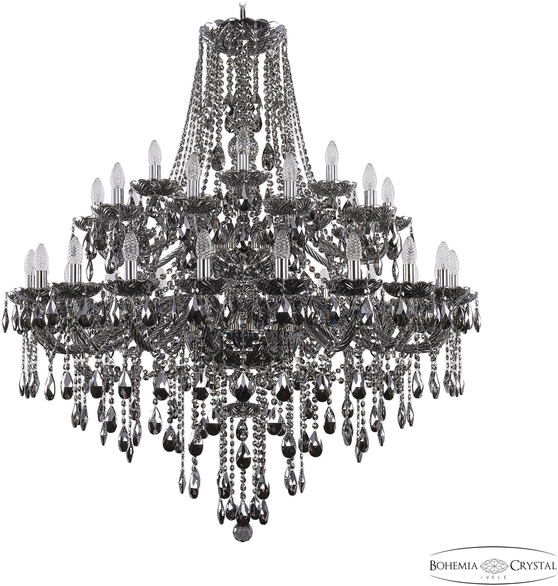 

Подвесная люстра Bohemia Ivele Crystal 1415/20+10+5/400/2d Ni M781