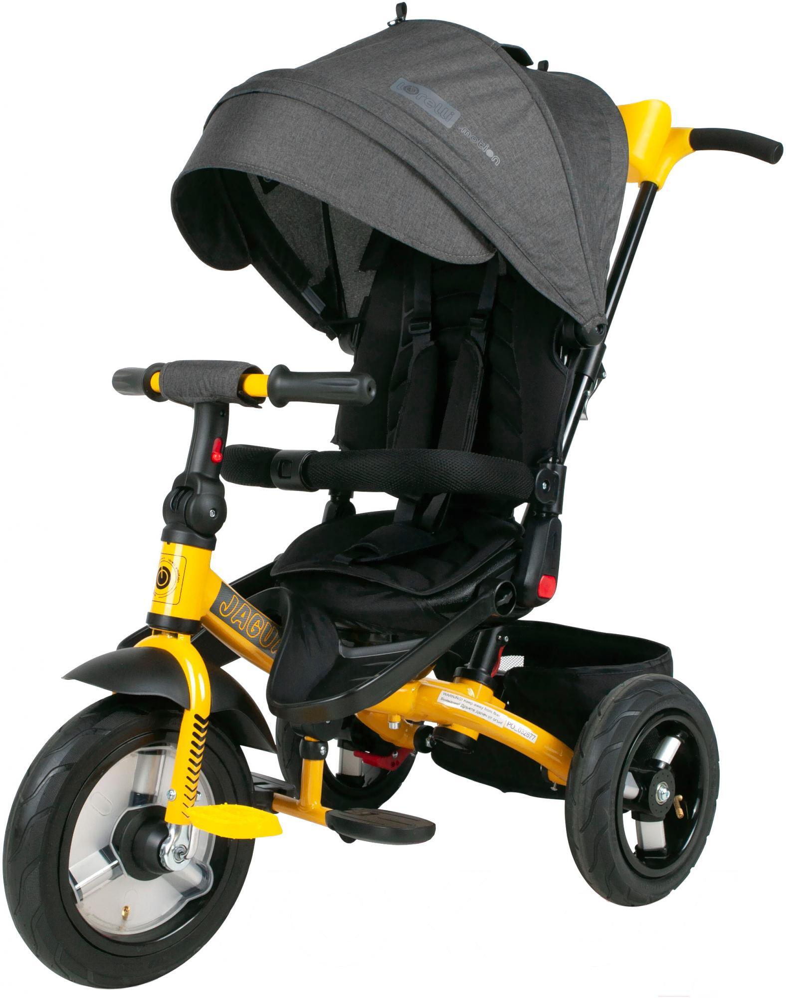 

Детский велосипед с ручкой Lorelli Jaguar Air 2021 Black/Yellow [10050392101], Детский велосипед с ручкой Lorelli Jaguar Air 2021 10050392101 Black/Yellow